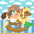 Sheriff Amber -By TwinkleCritterbean-