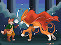 A WILD SUICUNE APPEARS by Shiloh708