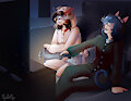 Movie Night! | Full Color by NyaGirlNya