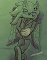 Sonic Suit Raffle Sketch: Scourge Lightwing