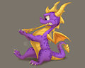 Spyro vs. Pizza by ShockBeast