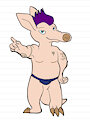 SFW Mario the Aardvark