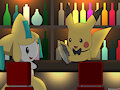 Pikachu & Jirachi