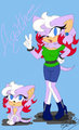 Sonic Girl OC by BlueAcquaH2O
