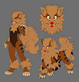 Dallas the Choco. Arcanine