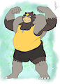 Owen the Ursaluna by Diamondog16