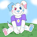 Daisy In The Grass -By Clovershroom-