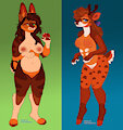 Bunny & Deer Adoptables [OPEN] by RickyThePumpkinPie