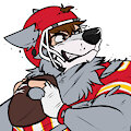 NFL Mascot TF 5/32: K.C. Wolf by PheagleAdler