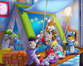 Bed Tent Slumber Party