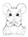 Sketch 26 / Inktober 2022 - Hamtaro