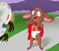 Frightened Amy -By ConejoBlanco-