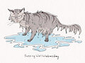 DRENCHED cat!! by anewIB