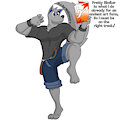 Zatch's Wolf Stance