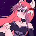 Aine at nite (Flat Color)