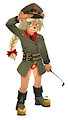 Bondage Bear Army Commander Tatiana