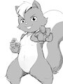 Sketch 28 / Inktober 2022 - Skunk Fu