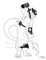 Drawlloween Wing-it: Mad Scientist by Dragonmelde