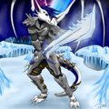 Ice World Dragon Warrior 