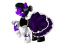 Purple day's gala dress
