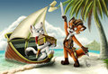 A treasure quest by bustermaru