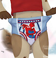 Padded puppy showing off