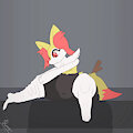 (Animation) Braixen's sock by RuMoR