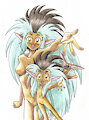 Ryo-ohki (Tenchi Muyo) 3 forms