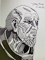Inktober 2022, Day 29 Deckard Cain by Alcho