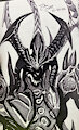 Inktober 2022, Day 30 Diablo by Alcho