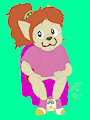 mindy latour going potty (alt coloring) by SMKDMSQA