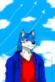 My fursona by Tysavarin