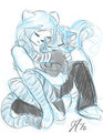 Kitty snuggles