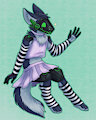 Femboi Vectra -|comm|- by Blackheartdrago