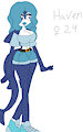 Haven the Whale shark by RoxasTheCat