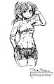 athletic lady by sribbon