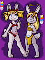 twin bunnies - closed adoptable