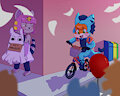 Seamonstah getting spooooooooooked by Jaberwocky