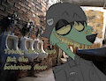 the floor tastes like old piss by Untergang