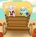 Autumn Hay Ride -By NazzNikoNanuke-