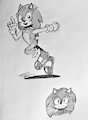 Sonic Doodle by E13A411