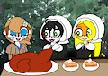 Thanksgiving with Coco, Yaya, and Vivi