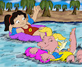 Swimming in Dragon Land (by Linkina)