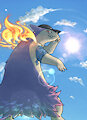 Typhlosion Commission by Virieg