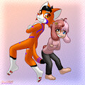 The Feline and the Hare by DavidKyatt