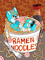 Ramen Lover Wolf -By MaruchanBoy-