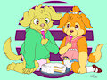 Cake Puppies -By AshleyFoxKit-