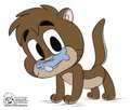 Rokuke the gumballed otter