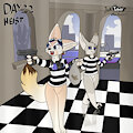 Inktober22 Day 22 - Heist by PawPrincessArt