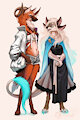A pleasant walk together. by Zyonji